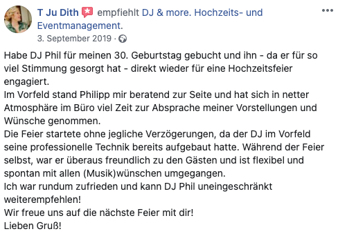 DJ Hannover Bewertung 4